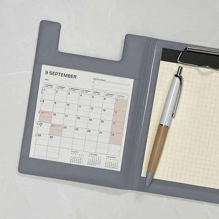 2026年3月始まり手帳 月間 A6 フィールドパッド リフィル