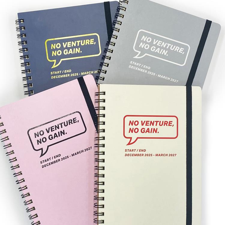 2025年12月始まり手帳 月間 B6 イン・アクション ネイビー ネイビー