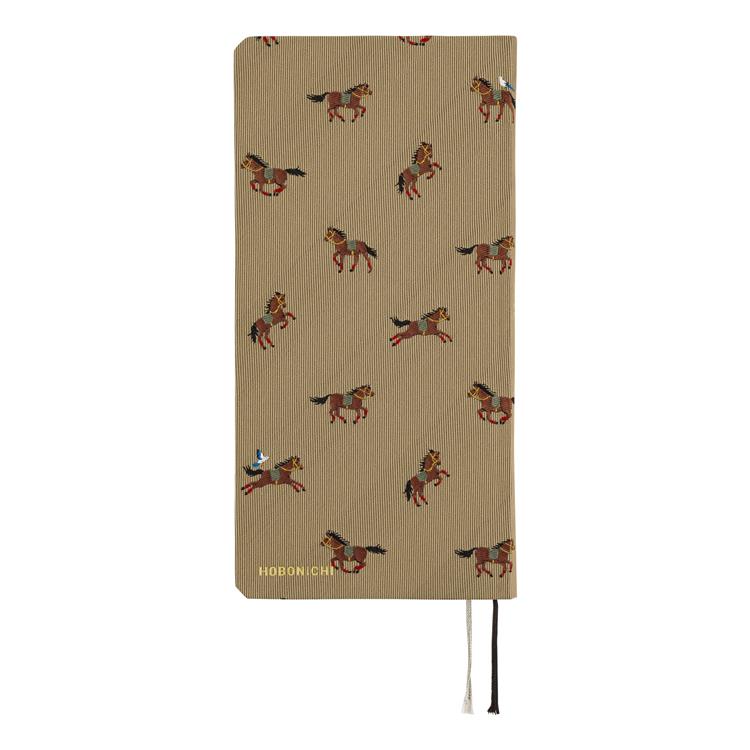 2026年4月始まり weeks タイ&チーフ 駆ける馬 ほぼ日手帳 駆ける馬