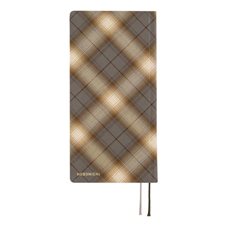 2026年4月始まり weeks シャツファブリック foggy check ほぼ日手帳