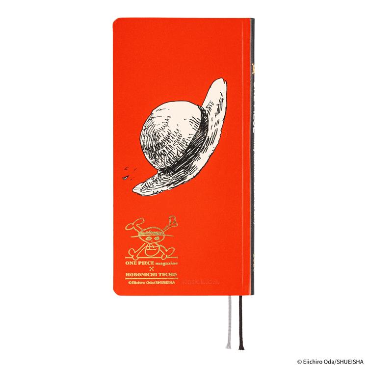 2026年4月始まり weeks ワンピース 麦わらのルフィ レッド ほぼ日手帳 麦わらのルフィ