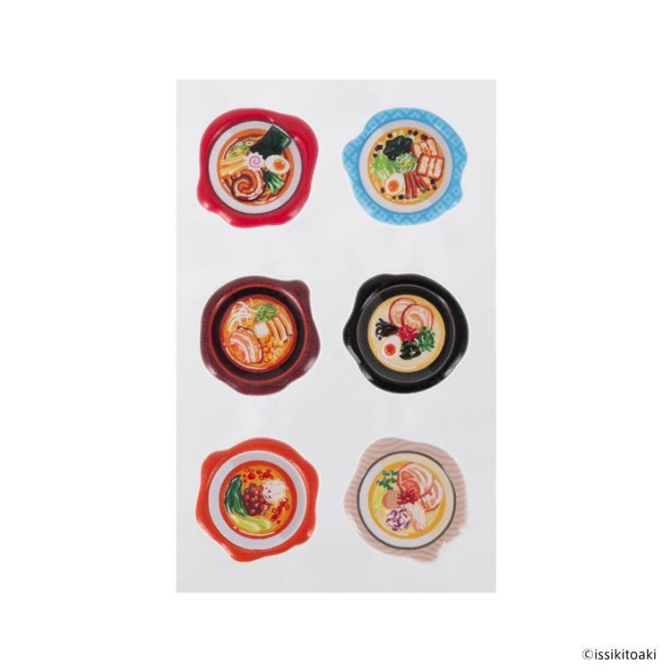 めし~リングスタンプシール ラーメン ラーメン