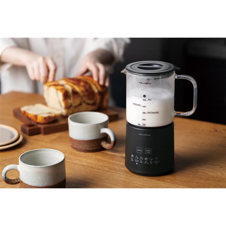 ホットチョコ&ミルクフォーマー 500ml ナチュラルブラック ナチュラルブラック