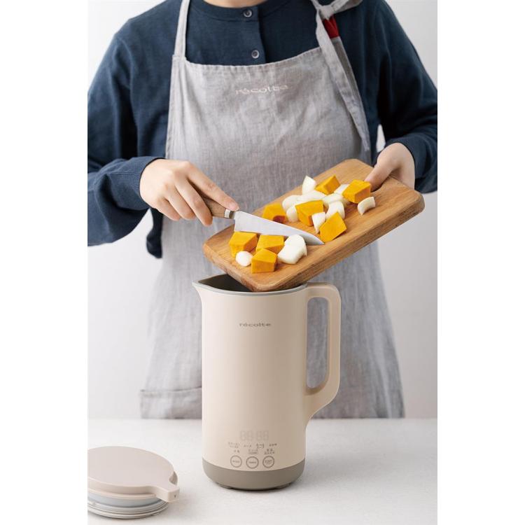 自動調理ポット ラージ クリームホワイト レコルト(クリームホワイト