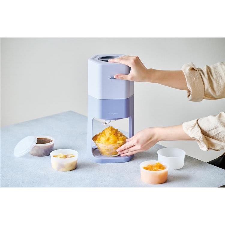 電動かき氷器 サックスブルー レコルト サックスブルー