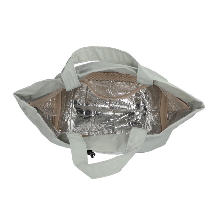 ランチ巾着 Mサイズ アルミ グリーン【ロフト限定】