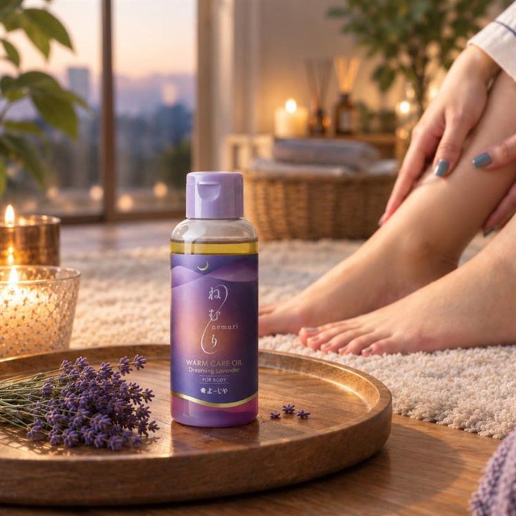 よーじや ねむり ウォームケアオイル Dreaming Lavender 120ml【数量限定】