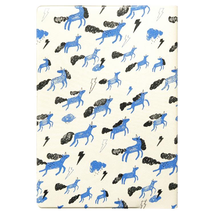 2026年1月始まり手帳 月間 B6 ユニコーンパレード クラウドホワイト クラウドホワイト