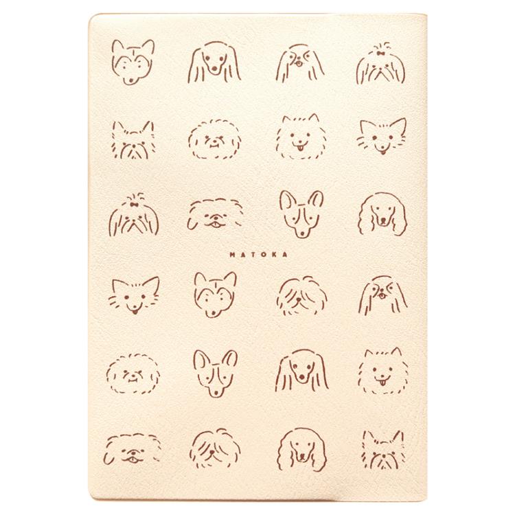 2026年1月始まり手帳 月間 B6 フルカラー ドギー バニラ バニラ