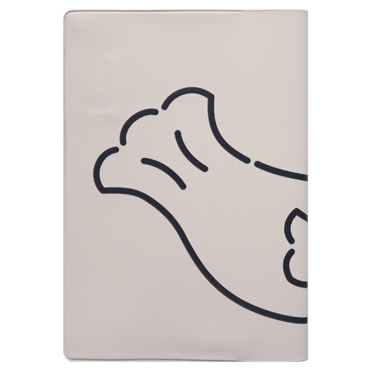 2026年4月始まり手帳 月間 B6 フルカラー アザラシ グレー グレー