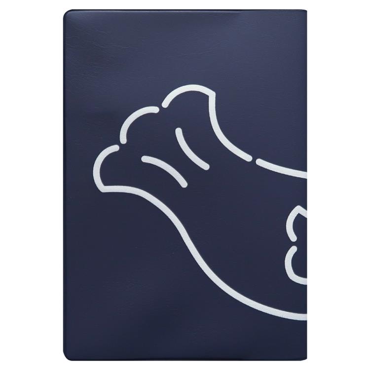 2026年4月始まり手帳 月間 B6 フルカラー アザラシ ネイビー ネイビー