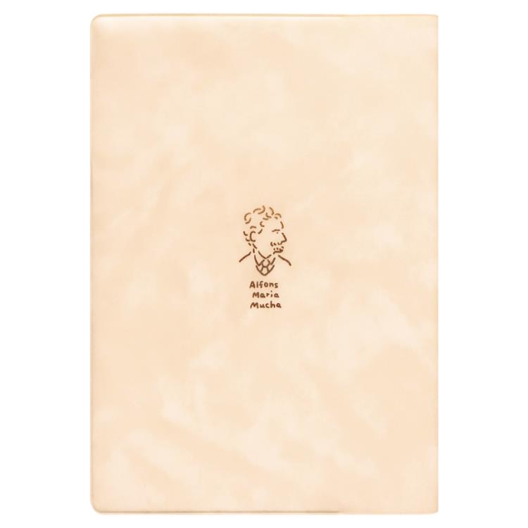 2026年4月始まり手帳 月間 B6 フルカラー マスターピース ミュシャ ミュシャ