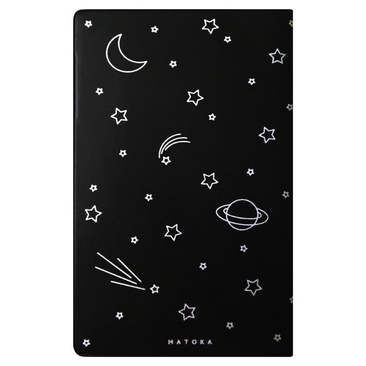 2027年1月始まり手帳 月間 新書 スペースフェアリング ブラック ブラック