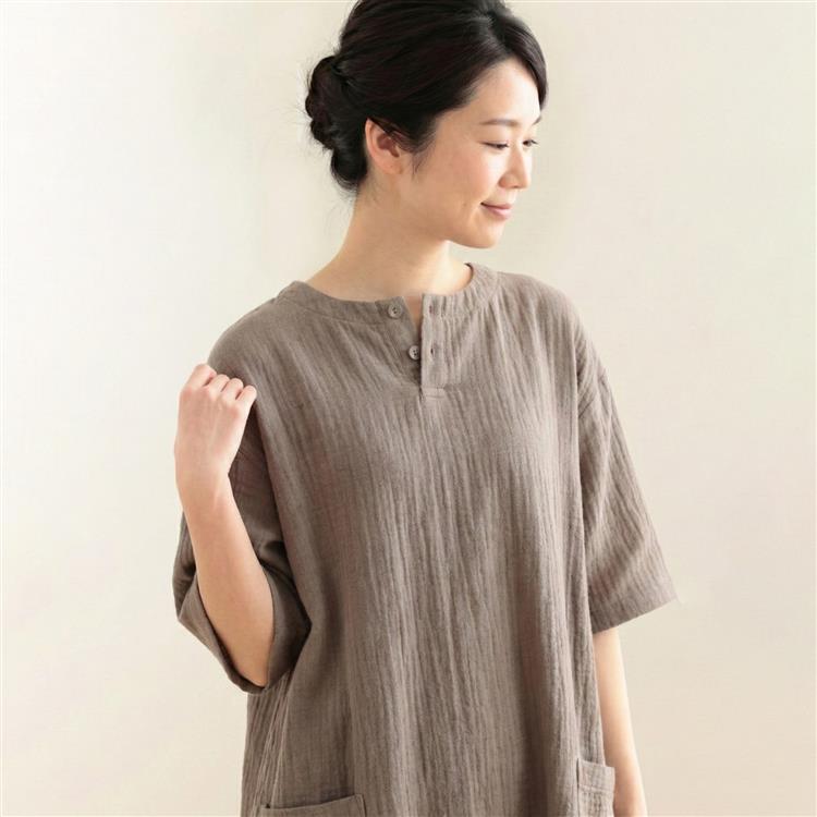 着るガーゼTシャツ&パンツセット フリーサイズ オリーブ【ロフト限定】 オリーブ