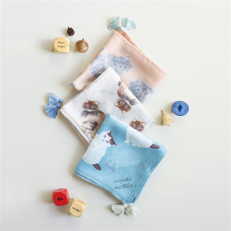 タッセルクロス 60×60cm Momo Momo