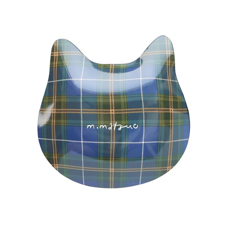 CatFace ガラスフラットプレート Mugi Mugi