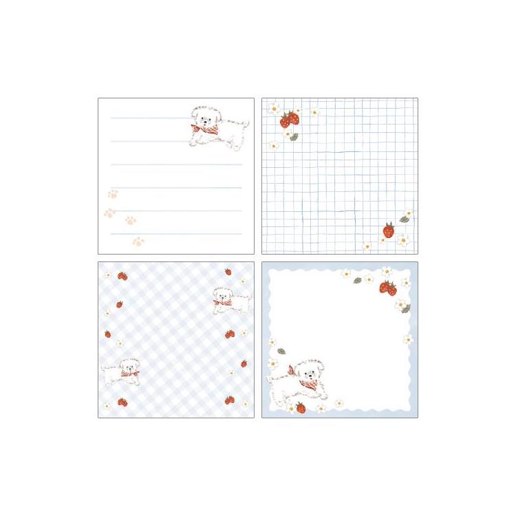 メモパッド・スクエア 利光春華 ストロベリードッグ ストロベリードッグ