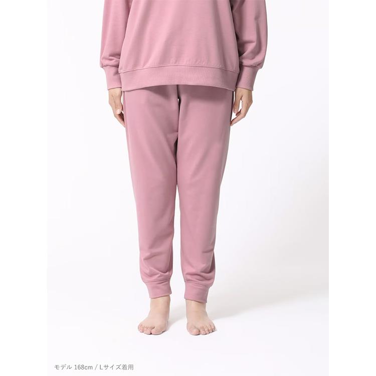 リカバリーウェア スウェット ウィメンズ ロングパンツ ピンク Sサイズ S:ピンク