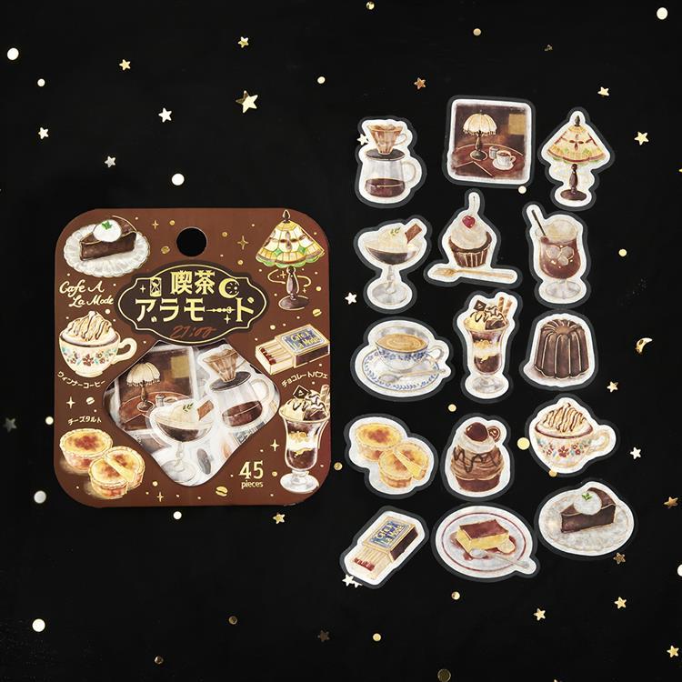 フレークシール 喫茶アラモード 24時間 夜9時【ロフト限定】 夜9時