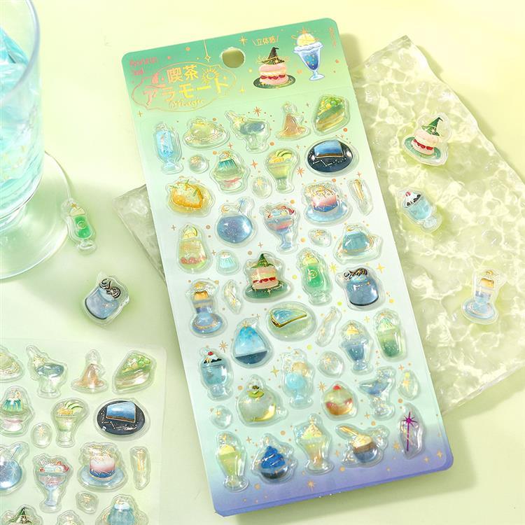 きゅるるんシール 喫茶 マジック 喫茶 マジック