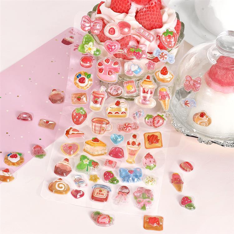 きゅるるんシール いちごsweets いちごsweets