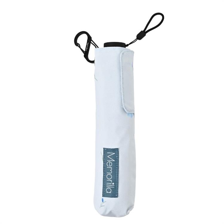 折りたたみ傘 メモリラ カーボン軽量ミニ50 サックス サックス