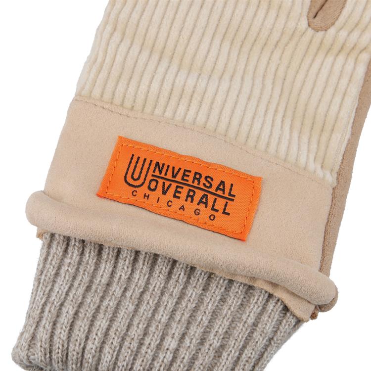 コーデュロイ手袋 レディース タッチパネル対応 アイボリー【ロフト限定】 アイボリー