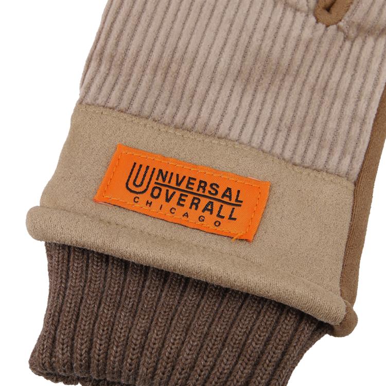 コーデュロイ手袋 レディース タッチパネル対応 ベージュ【ロフト限定】 ベージュ