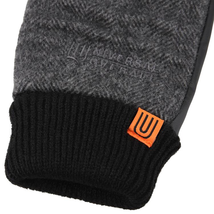 メルトン手袋 メンズ グレイ【ロフト限定】 グレイ