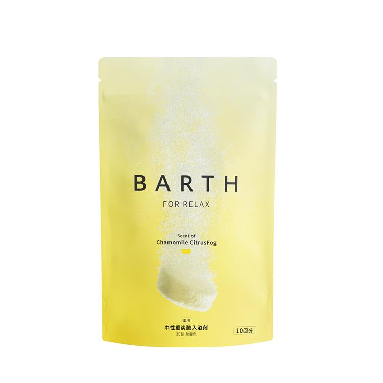 薬用 中性重炭酸入浴剤 RELAX Chamomile CitrusFog 30錠(医薬部外品)