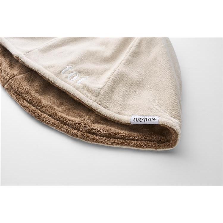 美容師がつくった髪とお肌をまもるサウナハット ベージュ/ブラウン ベージュ/ブラウン