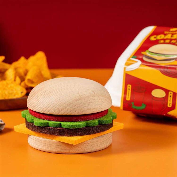 Cheeseburger コースターセット: MoMA Design Store | ロフト