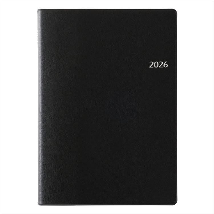 2026年4月始まり手帳 週間レフト A5 NOLTY リフレ3 ブラック