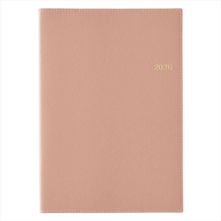 2026年4月始まり手帳 週間ブロック A5 NOLTY アクセス5 ピンクベージュ ピンクベージュ