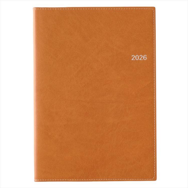 2026年4月始まり手帳 週間バーチカル A5 NOLTY アクセス4 キャメル キャメル