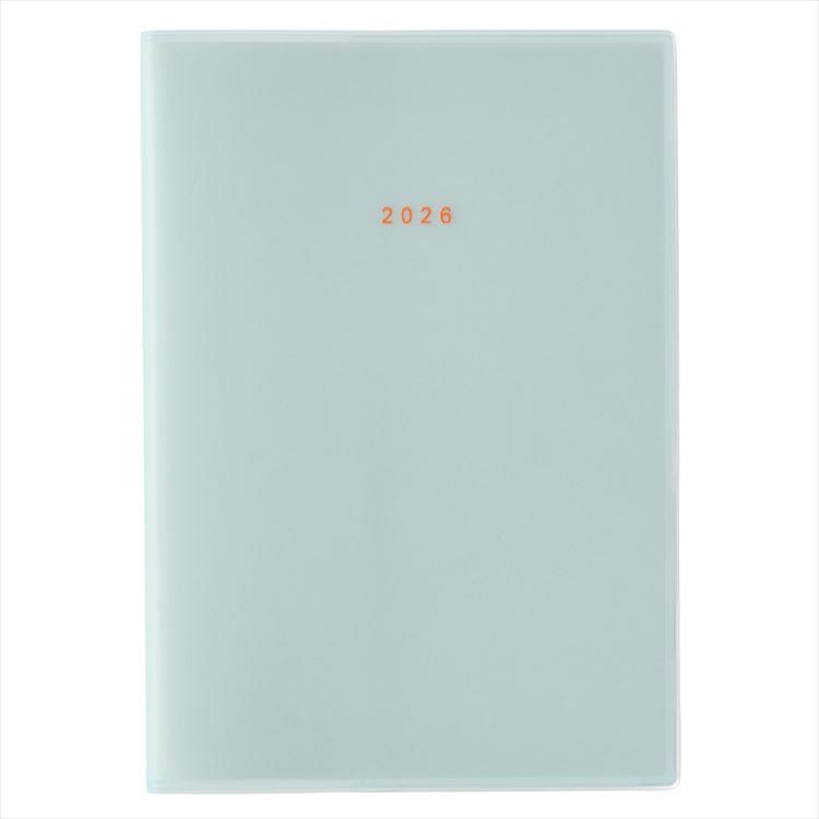 2026年4月始まり手帳 月間 B6 NOLTY アクセス Depot 日曜始まり ブルー ブルー