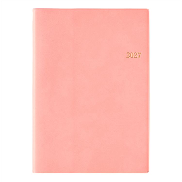 2027年1月始まり手帳 月間 A5 NOLTY メモリー3 ピンク ピンク