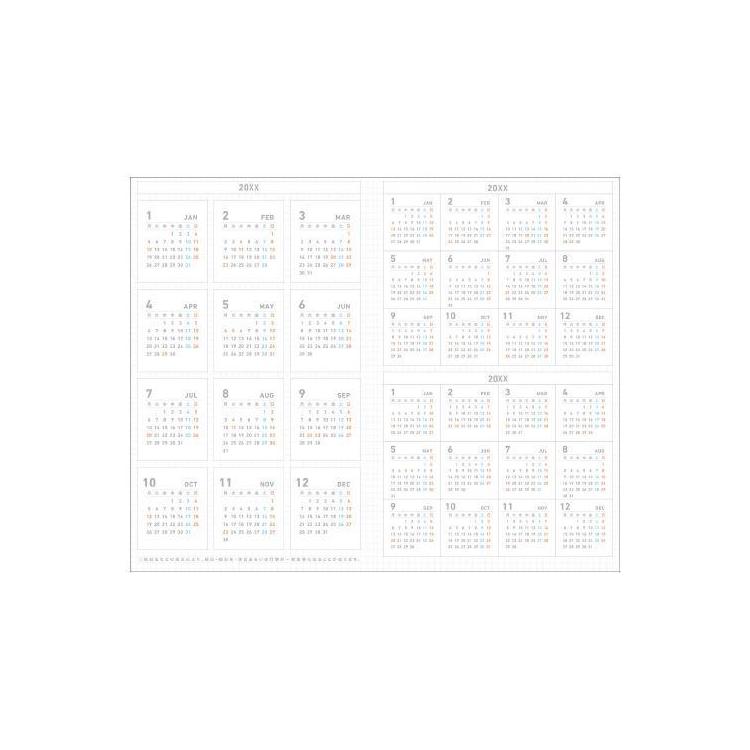 2026年11月始まり 週間バーチカル A5 ジブン手帳スタンダード バターイエロー バターイエロー