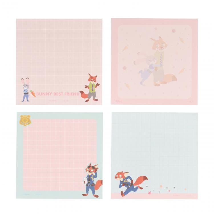 スクエアメモ ズートピア ニック&ジュディ ニック&ジュディ