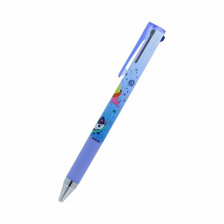 ジュースアップ 3色ボールペン 0.4mm ゲルインク たまごっち バイオレット たまごっち バイオレット