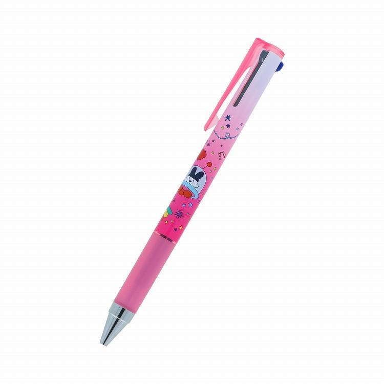 ジュースアップ 3色ボールペン 0.4mm ゲルインク たまごっち ピンク たまごっち ピンク