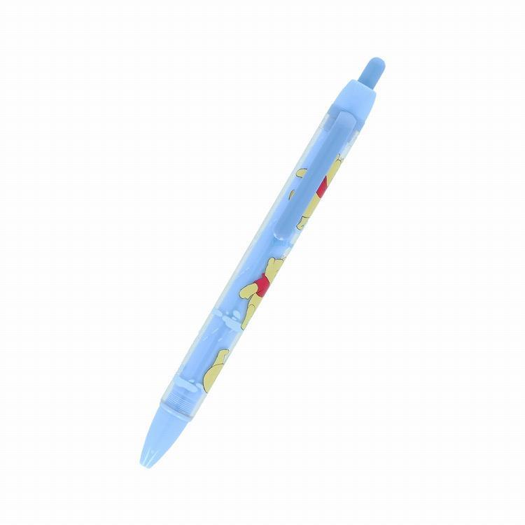 ボールペン 0.7mm 油性 ディズニー くまのプーさん ブルー ブルー