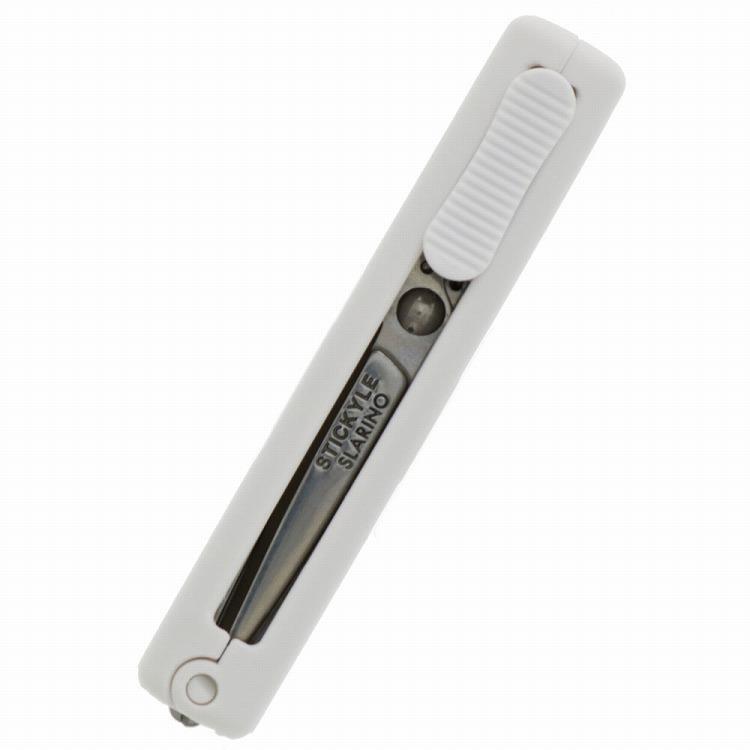 スティッキールはさみ スラリノ ホワイト ホワイト