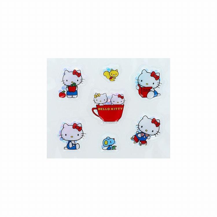 ぷにシャカシール ハローキティ レッド(レッド