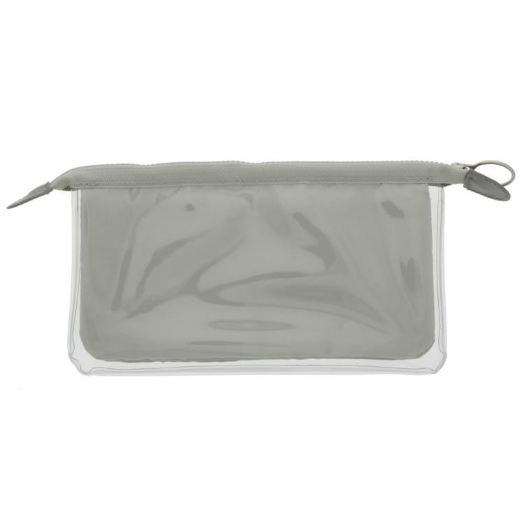 クリアポーチ ミッテ フラットタイプ ライトグレー ライトグレー