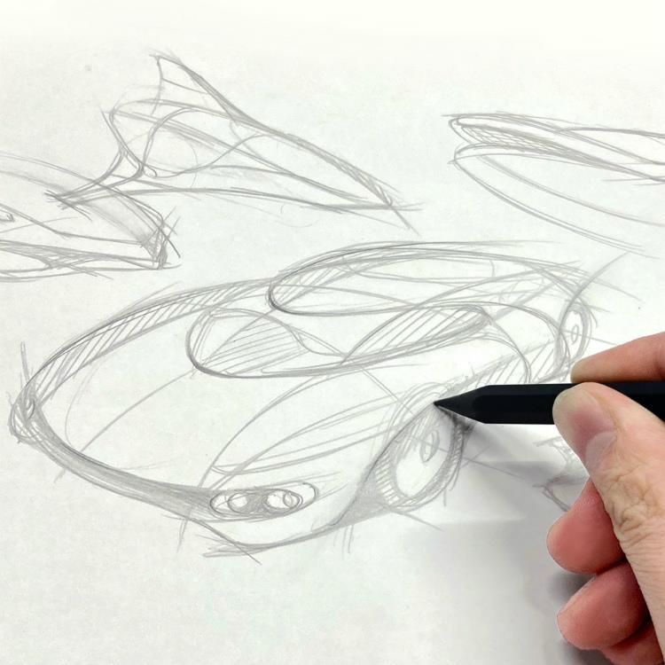 メタルペンシル metacil メタリックブルー メタリックブルー