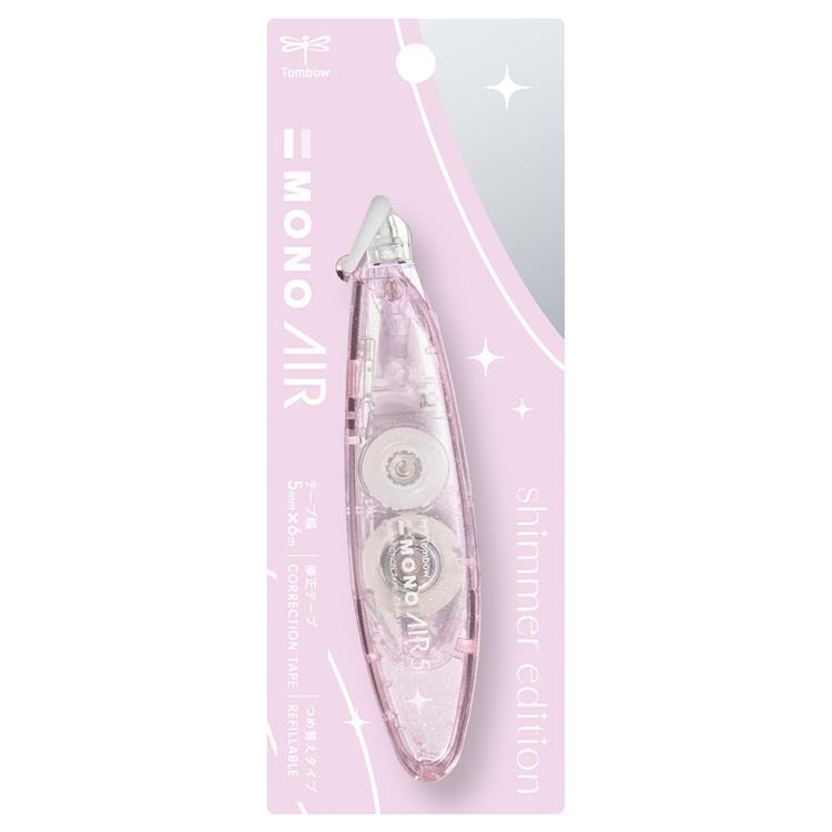 修正テープ モノエアー 詰め替えタイプ ペン型 シマーエディション ロゼ ロゼ