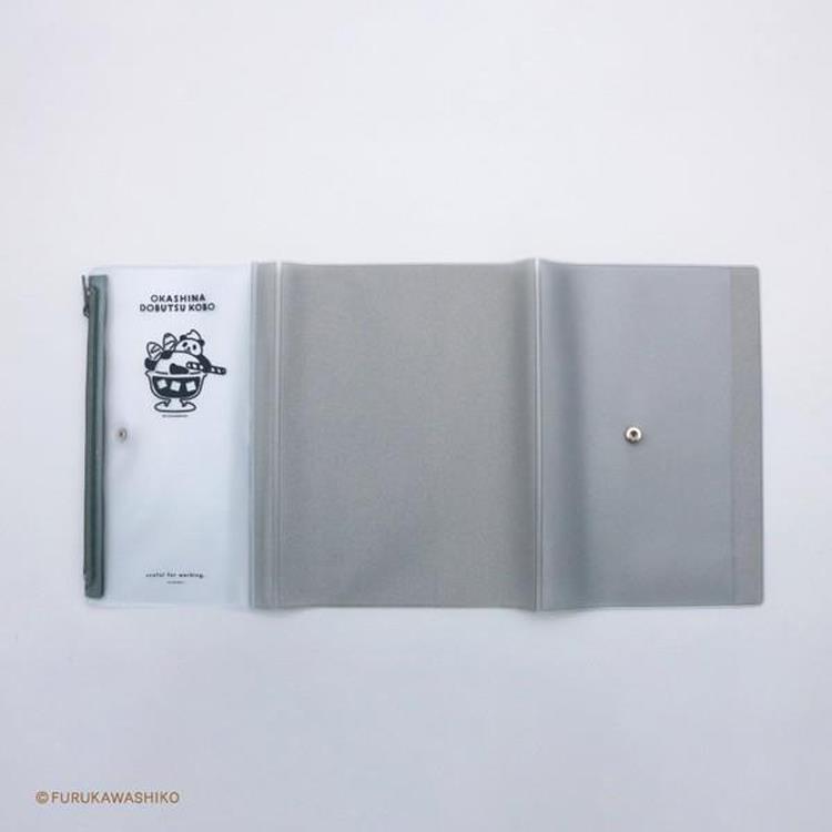 お菓子などうぶつ工房×isshoni. カバー A5 パンダ パンダ