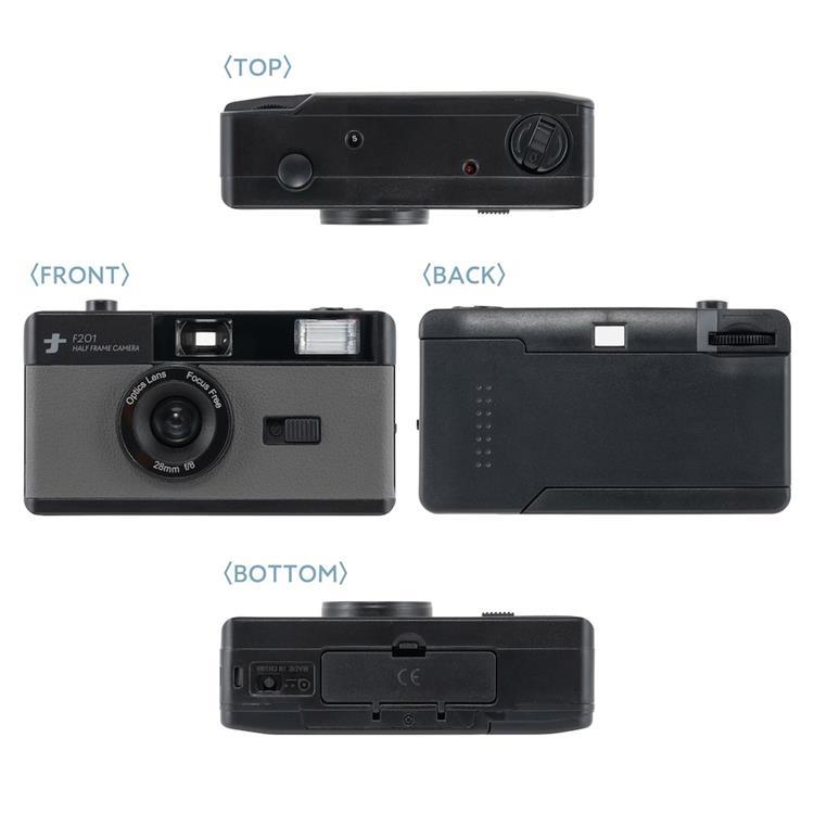 フィルムナカメラ half ダークグレー ダークグレー