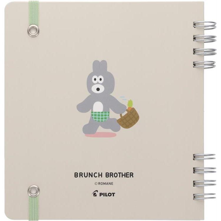 リングノート スクエア ブランチブラザー バニー バニー